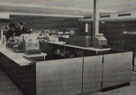 Bel Air Drive-In Theatre - Inside Snack Bar 1972 (newer photo)